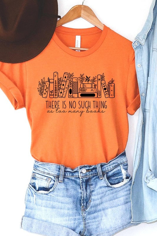 Celestial Floral Books Graphic Tee