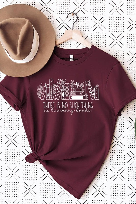Celestial Floral Books Graphic Tee