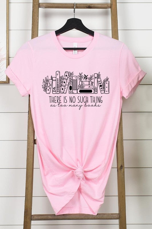 Celestial Floral Books Graphic Tee