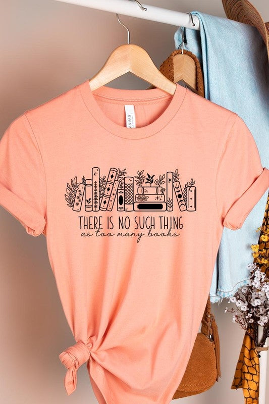 Celestial Floral Books Graphic Tee