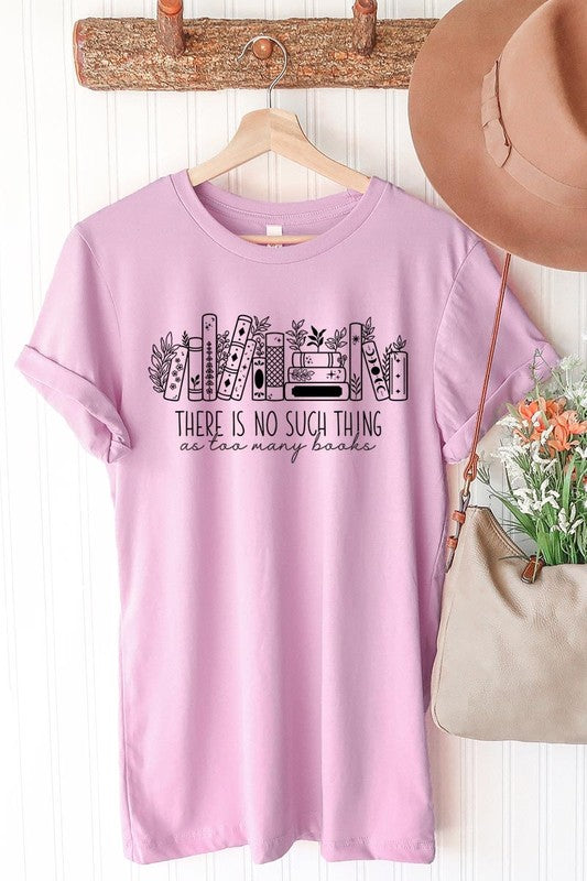 Celestial Floral Books Graphic Tee