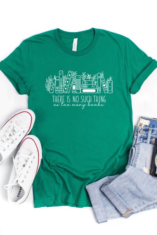 Celestial Floral Books Graphic Tee