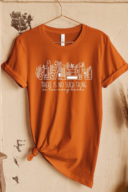 Celestial Floral Books Graphic Tee