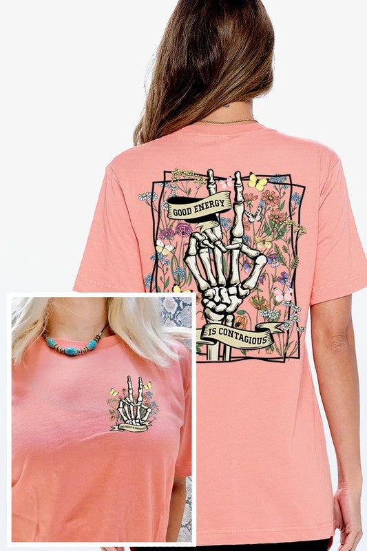 UNISEX SHORT SLEEVE SKULL SHIRT
