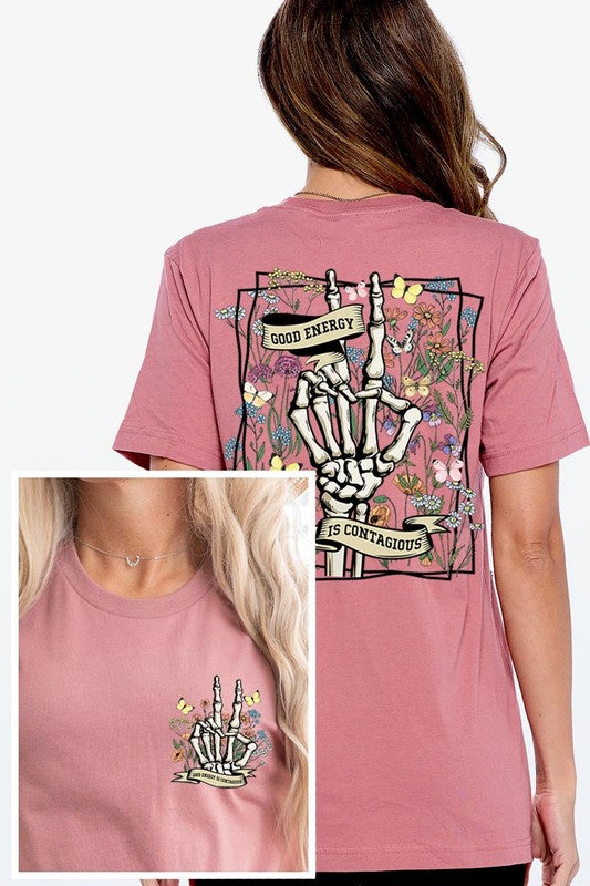 UNISEX SHORT SLEEVE SKULL SHIRT