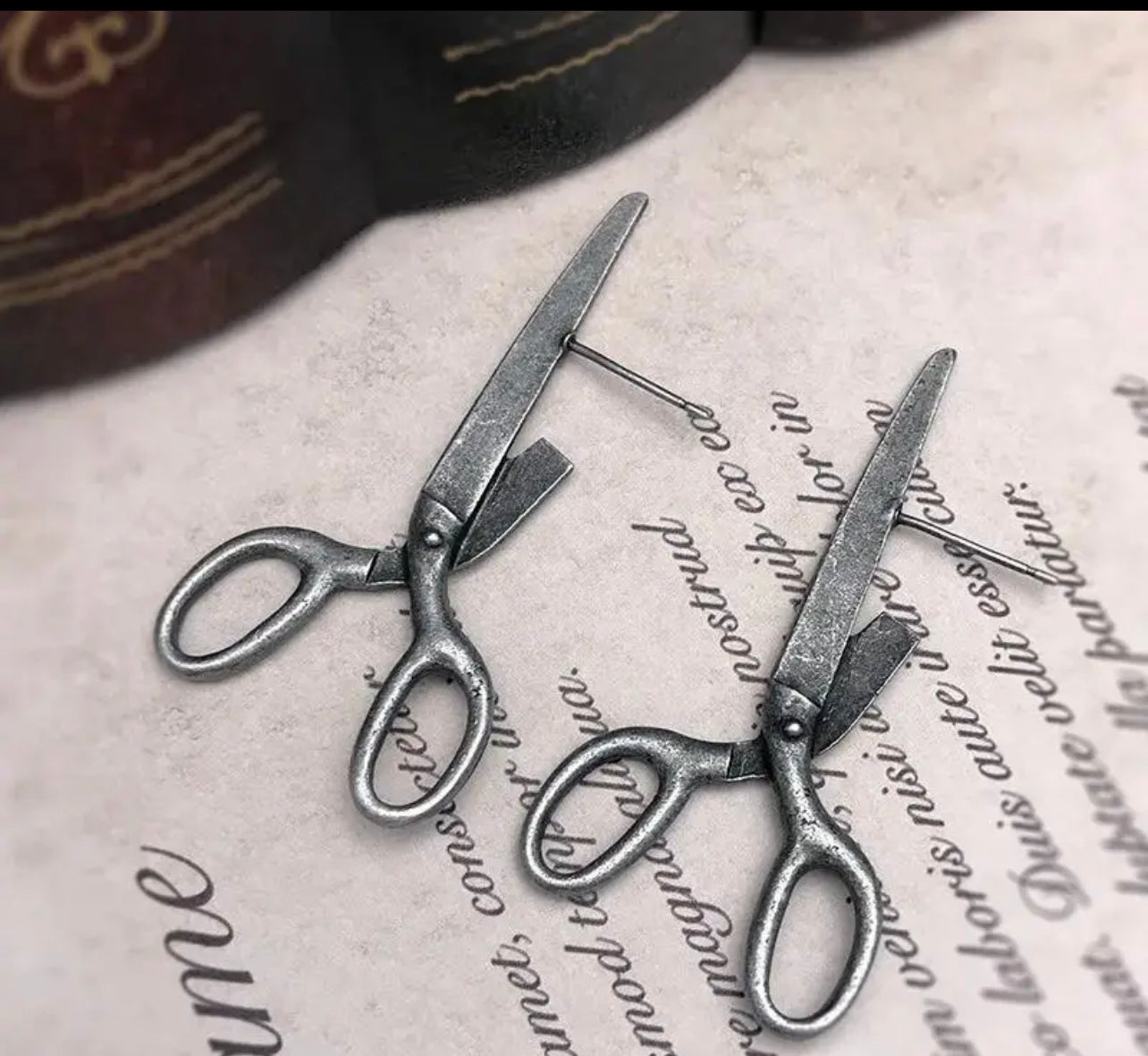 Morbid Cut Ear Earrings