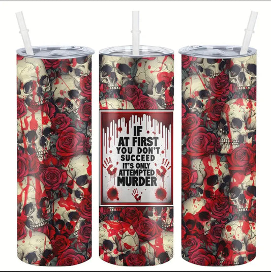 Morbid Skull Tumbler (Pre-Order)