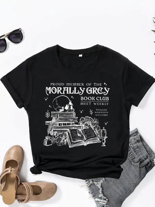 Morally Gray Book Club Comfort Tee