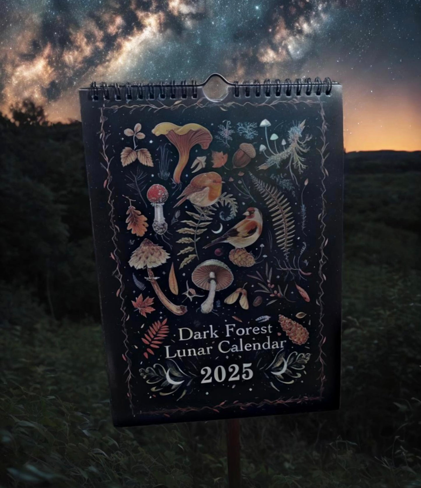 2025 Dark Forest Lunar Calendar (CYBER MONDAY DEAL)